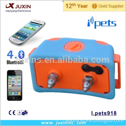 Newest Anti Water Remote E-collar I-phone Dog Anti-lost Collar with Wireless Electronic Shock Training Collar Fence